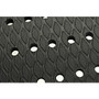 The Andersen Company Cushion Max Floor Mat With Holes, 24 inch; x 36 inch;, Black