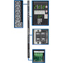 Tripp Lite PDU 3-Phase Switched 240V/230V/220V 28.8kW C13 C19 Vertical 0URM