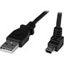 StarTech.com 0.5m Mini USB Cable - A to Up Angle Mini B