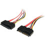 StarTech.com 12in 22 Pin SATA Power and Data Extension Cable