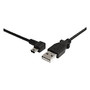 StarTech.com 6 ft Mini USB Cable - A to Left Angle Mini B