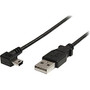 StarTech.com 6 ft Mini USB Cable - A to Right Angle Mini B