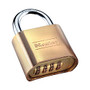 Master Lock; Resettable Combination Lock, Brass