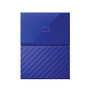 WD My Passport&trade; Portable External Hard Drive, 1TB, USB 2.0/3.0, WDBYNN0010BBL-WESN, Blue