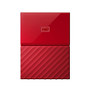 WD My Passport&trade; Portable External Hard Drive, 1TB, USB 2.0/3.0, WDBYNN0010BRD-WESN, Red