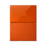 WD My Passport&trade; Portable External Hard Drive, 2TB, USB 2.0/3.0, WDBYFT0020BOR-WESN, Orange