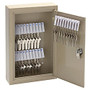 Office Wagon; Brand High-Security Locking 30-Key Cabinet, 12 1/8 inch;H x 8 1/8 inch;W x 2 1/2 inch;D, Sand