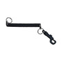 PM Keycoil Chain with Clip - Plastic - 1 Each - Black
