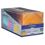 Verbatim 94178 CD and DVD Slim Jewel Cases Multi-Color 50 PK
