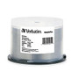 Verbatim DVD-R 4.7GB 16X DataLifePlus Shiny Silver Silk Screen Printable, Hub Printable - 50pk Spindle