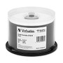 Verbatim MediDisc DVD-R 4.7GB 8X White Inkjet Printable with Branded Hub - 50pk Spindle