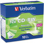 Verbatim; CD-RW Disc Spindle, Pack Of 10