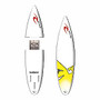 Action Sport Drives Rip Curl  inch;Pro Team Eagle Spray inch; SurfDrive USB Flash Drive, Yellow, 8GB