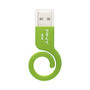 PNY; Monkey Tail Attach&eacute; USB 2.0 Flash Drive, 16GB, Green