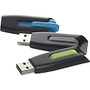 Verbatim; 8GB Store 'n' Go V3 USB 3.0 Flash Drive, Pack Of 3