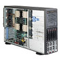Supermicro 8047R-TRF+ Barebone System - 4U Tower - Intel C602 Chipset - Socket R LGA-2011 - 4 x Processor Support - Black