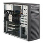 Supermicro SuperServer 5037A-i Barebone System Mid-tower - Intel C602 Chipset - Socket R LGA-2011 - 1 x Processor Support - Black