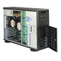 Supermicro SuperWorkstation 7047A-T Barebone System - 4U Tower - Intel C602 Chipset - Socket R LGA-2011 - 2 x Processor Support - Black