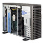 Supermicro SuperWorkstation 7047R-TXRF Barebone System - 4U Tower - Intel C602 Chipset - Socket R LGA-2011 - 2 x Processor Support - Black