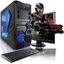 CybertronPC Borg-Q GM4213A Desktop Computer - AMD FX-Series FX-4130 3.80 GHz - 8 GB DDR3 SDRAM - 1 TB HDD - Windows 8.1 64-bit - Mid-tower - Blue