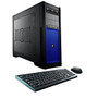 CybertronPC Steel B-1080X Desktop PC, Intel; Core&trade; i7, 16GB Memory, 2TB Hard Drive/240GB Solid State Drive, Windows; 10, Blue
