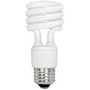 Satco; Spiral T2 Fluorescent Light Bulbs, 13 Watt, Box Of 4