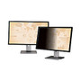 3M&trade; Framed Privacy Filters For 20 inch; Widescreen Desktop Monitors, Black, PF200W9F