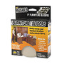 Master Caster Mighty Movers Furniture Sliders, 5 inch; Round, Beige, Pack Of 4