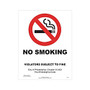 ComplyRight City & County Specialty Posters, English, Philadelphia, No Smoking, 8 1/2 inch; x 11 inch;
