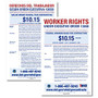 ComplyRight Federal Contractor Minimum Wage Poster, Bilingual, 11 inch; x 17 inch;