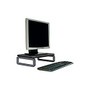 Kensington Monitor Stand Plus w/ Smartfit System, Supports 80Lbs., 16 inch; x 11-1/2 inch; x 6 inch;, Black/Gray