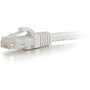 10ft Cat5e Snagless Unshielded (UTP) Network Patch Cable - White