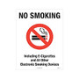 ComplyRight Federal Specialty Posters, English, No Smoking Or E-Smoking, 8 1/2 inch; x 11 inch;