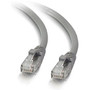 1ft Cat5e Snagless Unshielded (UTP) Ethernet Network Patch Cable - Gray