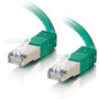 25ft Cat5e Molded Shielded (STP) Network Patch Cable - Green