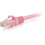 50ft Cat5e Snagless Unshielded (UTP) Network Patch Cable - Pink