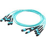 AddOn 15m Trunk Cable,72 Fiber, MMF, OM4 with 6 X 6 MPO Female Straight