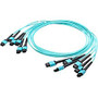 AddOn 20m Trunk Cable,72 Fiber, MMF, OM4 with 6 X 6 MPO Female Straight