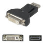 AddOn DisplayPort 1.2 to DVI-I (29 pin) Male to Female Black Adapter