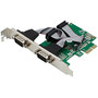 AddOn Dual Open RS-232 Port PCIe x1 Host Bus Adapter with 16550 UART