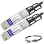 AddOn MSA and TAA Compliant 100GBase-CU QSFP28 to QSFP28 Direct Attach Cable (Passive Twinax, 5m)
