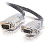 C2G 75ft Plenum-Rated HD15 UXGA M/F Monitor/Projector Extension Cable