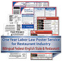 ComplyRight Federal, State And Restaurant Poster Subscription Service, Bilingual/English, Michigan