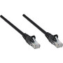 Intellinet Patch Cable, Cat5e, UTP, 10', Black