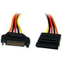 StarTech.com 12in 15 Pin SATA Power Extension Cable