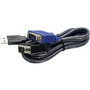 TRENDnet 15ft USB/VGA KVM cable