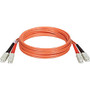 Tripp Lite 1.2M Duplex Multimode 62.5/125 Fiber Optic Patch Cable SC/SC 4' 4ft 1.2 Meter