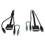 Tripp Lite 10ft Cable Kit for DVI / USB / Audio Secure KVM Switches