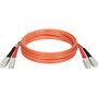 Tripp Lite 1M Duplex Multimode 62.5/125 Fiber Optic Patch Cable SC/SC 3' 3ft 1 Meter