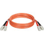 Tripp Lite 60M Duplex Multimode 62.5/125 Fiber Optic Patch Cable SC/SC 197' 197ft 60 Meter